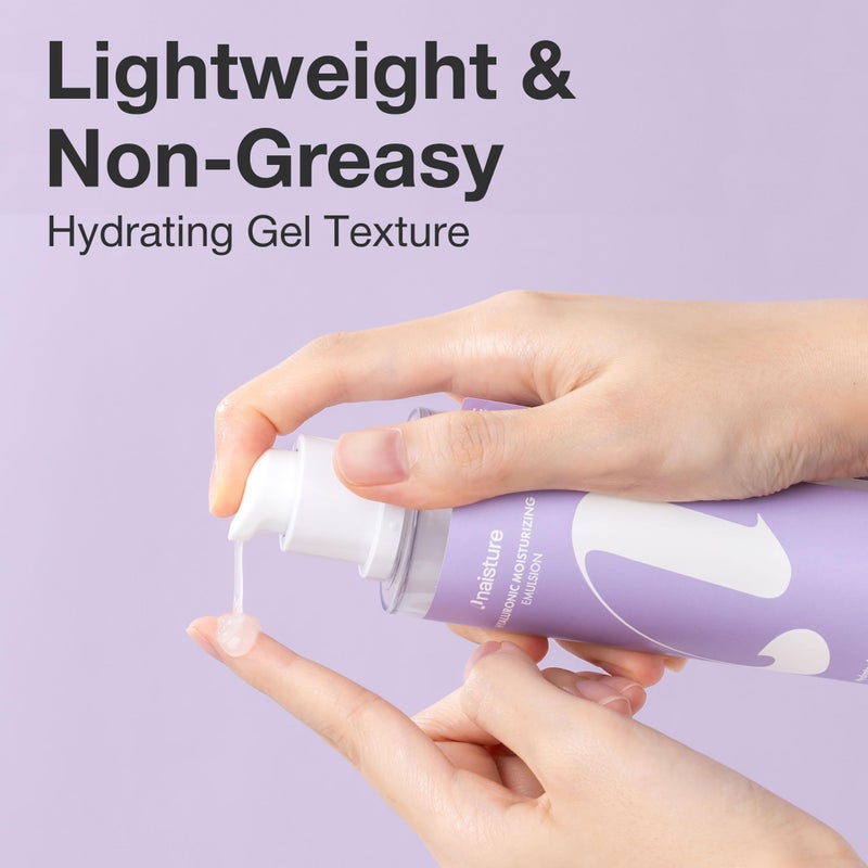 Naisture Hyaluronic Acid Emulsion – Lightweight Face Moisturizer, Niacinamide for Layering Hydration & Skin Barrier Support - Image 3